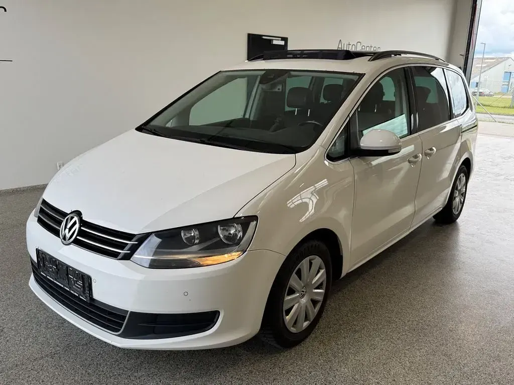 Gebraucht VW Sharan 177 PS (130 kW) 2013 Weiß Van / Kleinbus