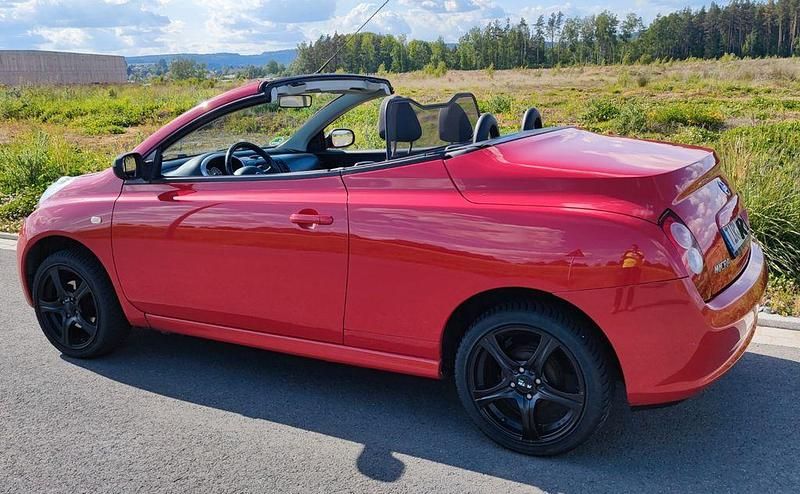 Rot Gebraucht 2006 Nissan Micra C+C Cabrio | 999 € (Guter Preis) - Bild 1/4
