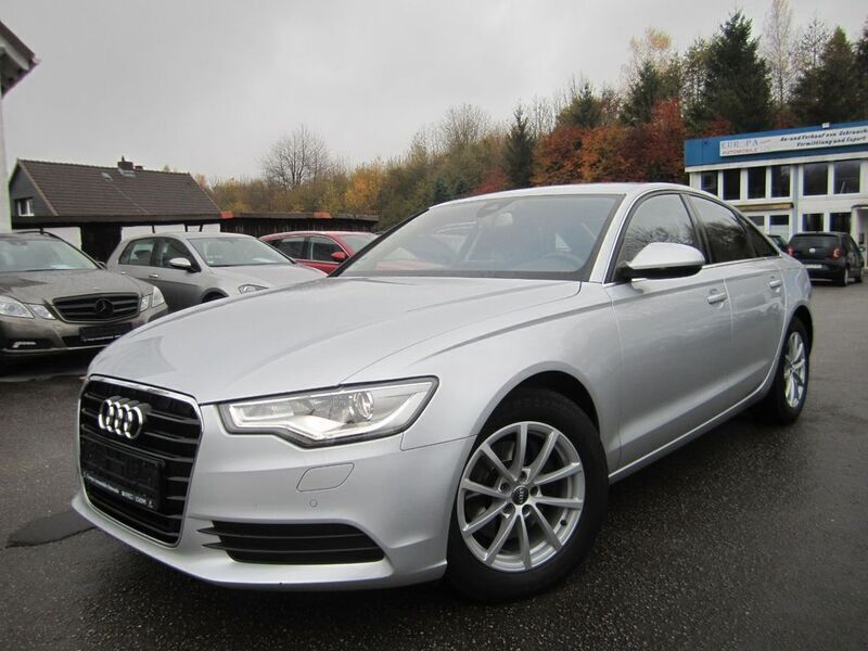 Silber Gebraucht 2014 Audi A6 Ambiente Limousine | 16.900 € (Fairer Preis) - Bild 1/4