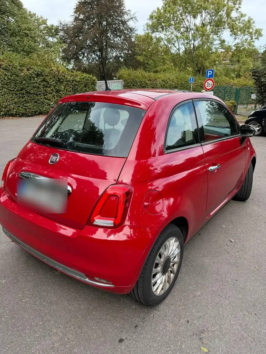Gebraucht Fiat 500 69 PS (50 kW) 2017 Rot Kleinwagen