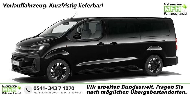 Neu Opel Zafira 179 PS (131 kW) 2025 Karbon schwarz metallic Van / Kleinbus