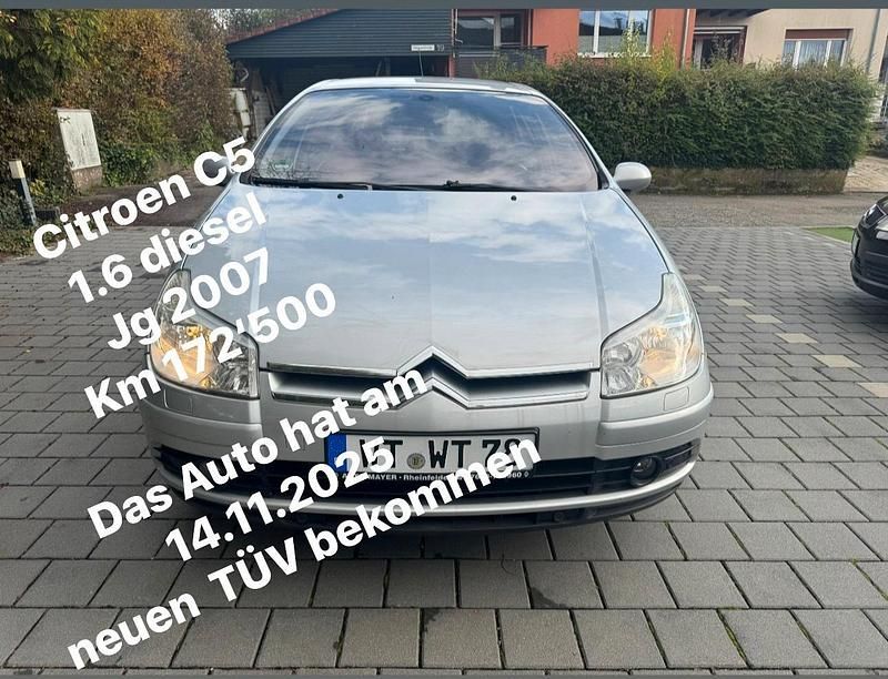 Silber Gebraucht 2007 Citroën C5 Limousine | 2.500 € (Fairer Preis) - Bild 1/4