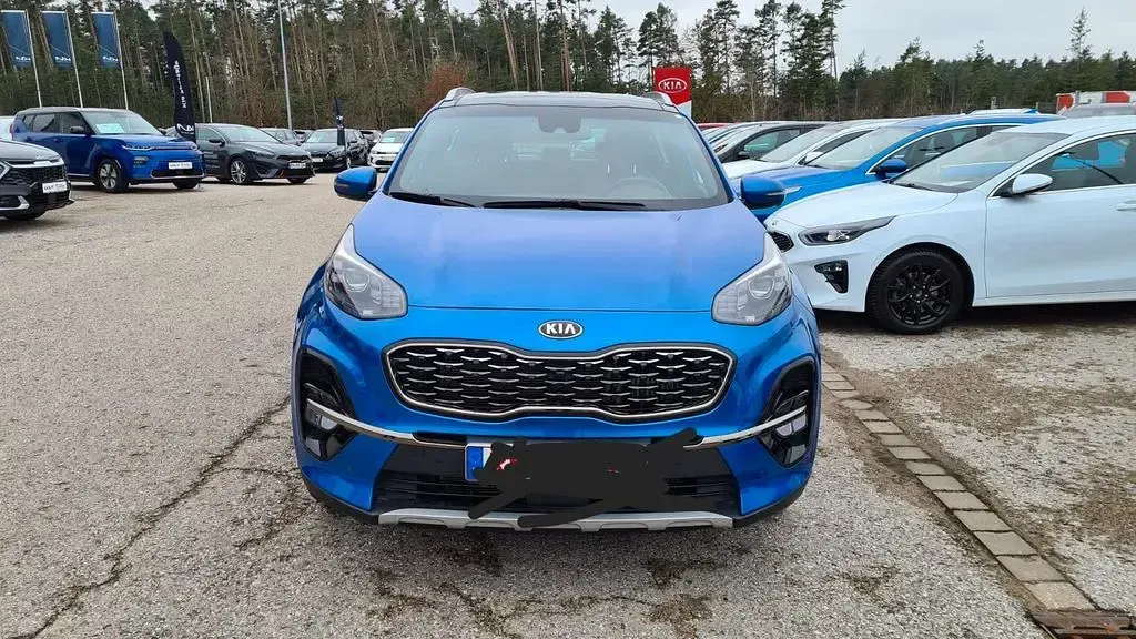 Gebraucht Kia Sportage GT-Line 177 PS (130 kW) 2021 Blau SUV
