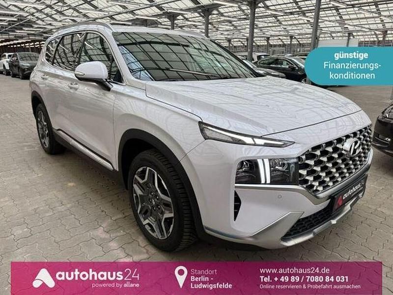Weiß Gebraucht 2022 Hyundai Santa Fe Prime SUV | 34.990 € (Guter Preis) - Bild 1/4