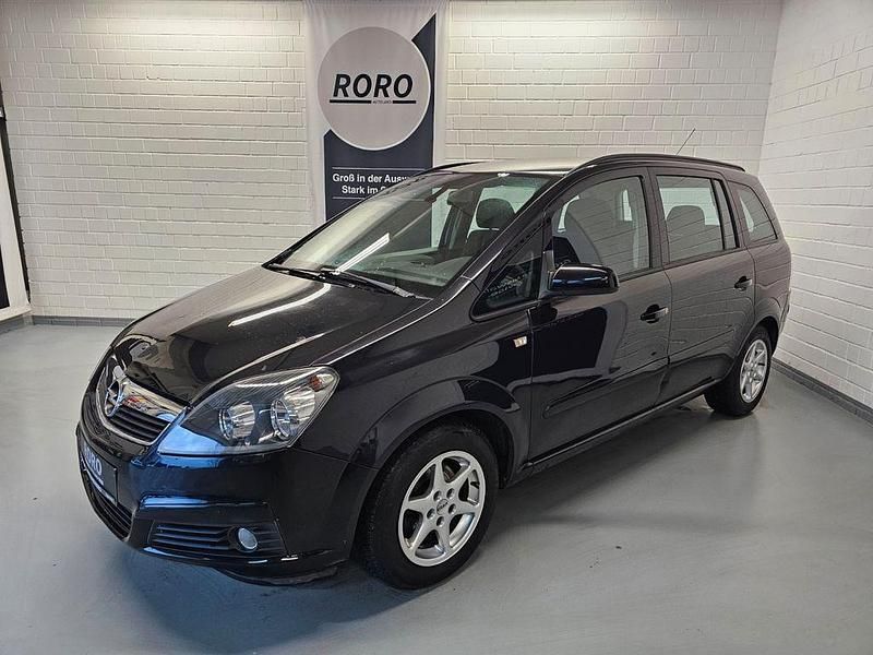 Gebraucht Opel Zafira Catch Me 105 PS (77 kW) 2007 Schwarz Van / Kleinbus