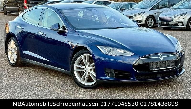 Gebraucht Tesla Model S 269 kW (367 PS) 2015 Blau Kleinwagen