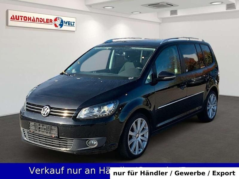 Schwarz Gebraucht 2013 VW Touran Highline Van / Kleinbus | 8.499 € (Superpreis) - Bild 1/3