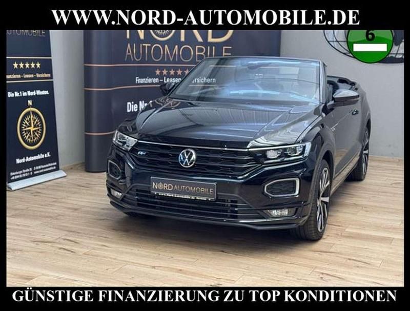 Schwarz Gebraucht 2021 VW T-Roc Cabriolet Style Cabrio | 29.900 € (Fairer Preis) - Bild 1/3
