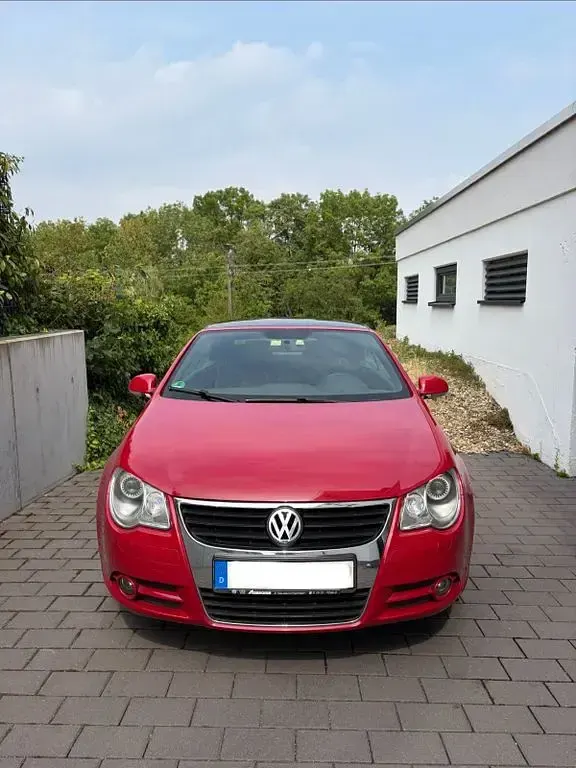 Gebraucht VW Eos 140 PS (102 kW) 2006 Rot Cabrio