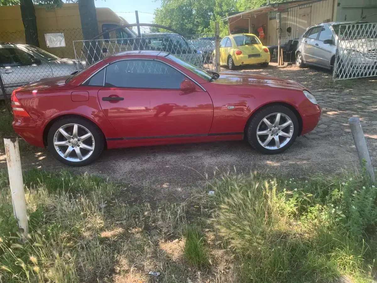 Gebraucht Mercedes SLK200 136 PS (100 kW) 1996 Rot Cabrio