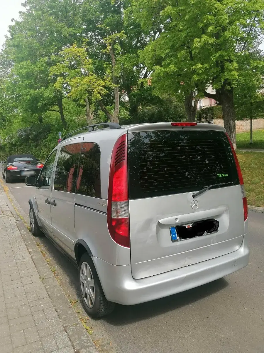 Gebraucht Mercedes Vaneo 90 PS (66 kW) 2005 Silber Van / Kleinbus