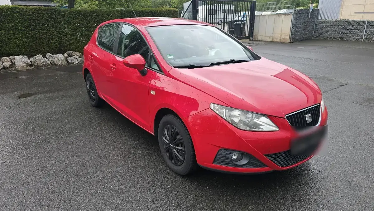 Gebraucht Seat Ibiza 70 PS (51 kW) 2009 Rot Kleinwagen