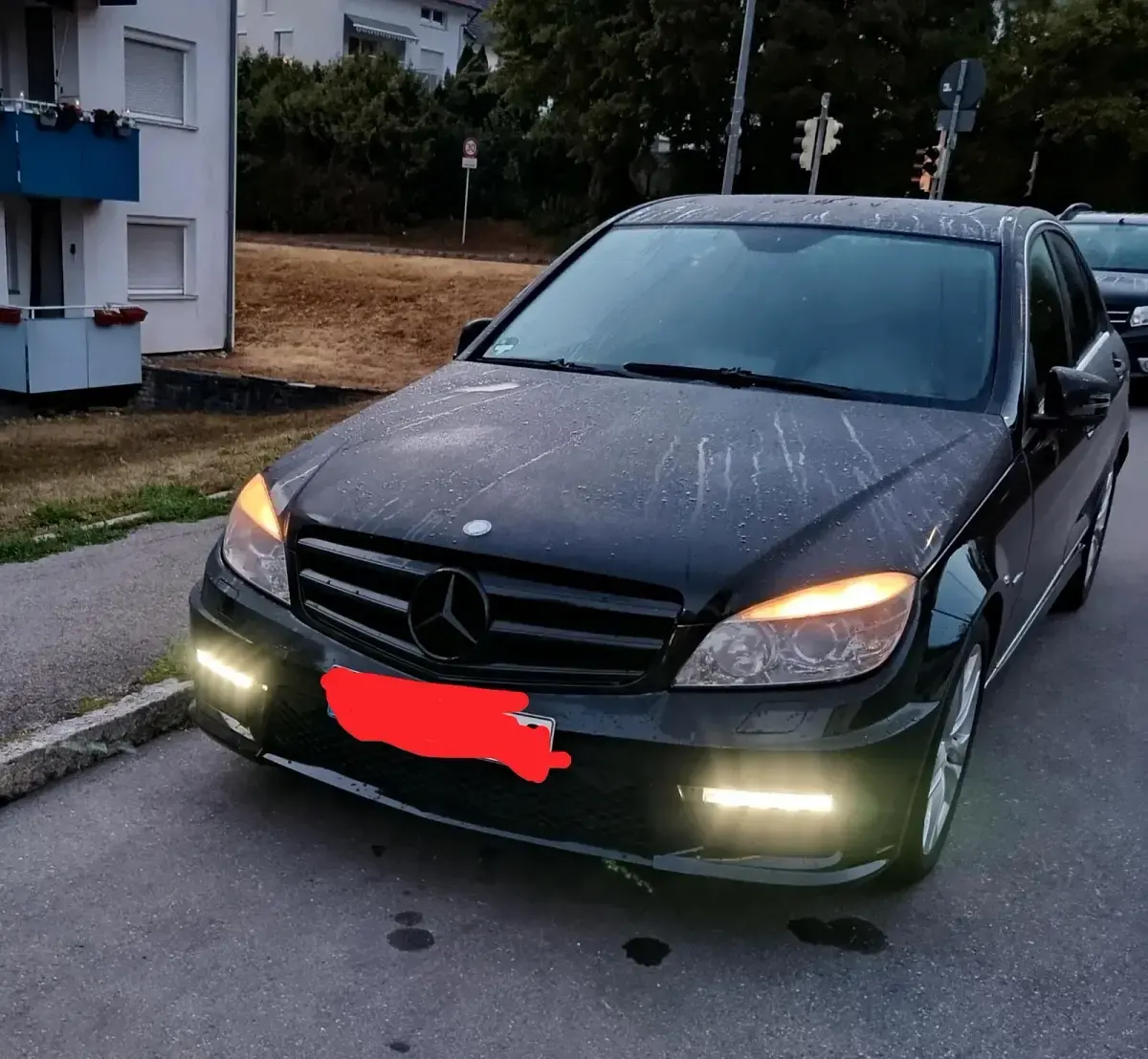 Gebraucht Mercedes C200 AMG 184 PS (135 kW) 2011 Schwarz Limousine