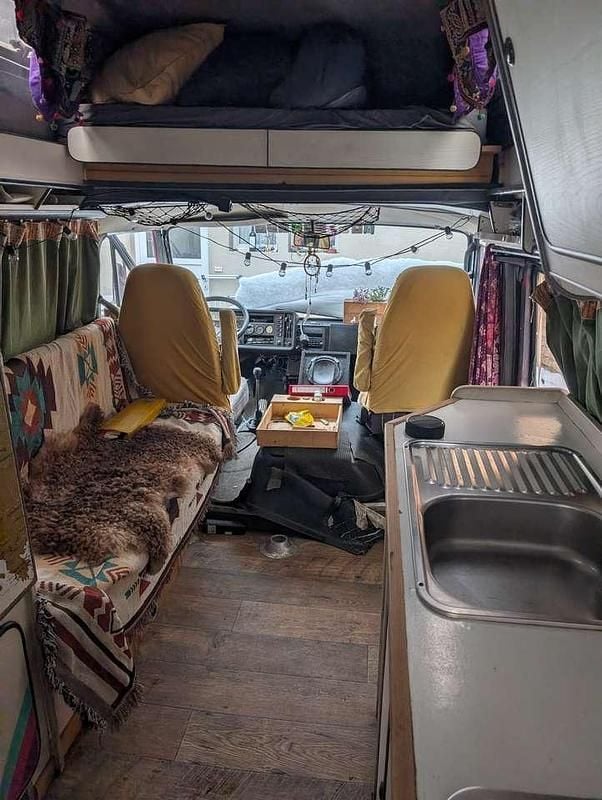 Gebraucht VW LT 92 PS (67 kW) 1990 Rot Van / Kleinbus