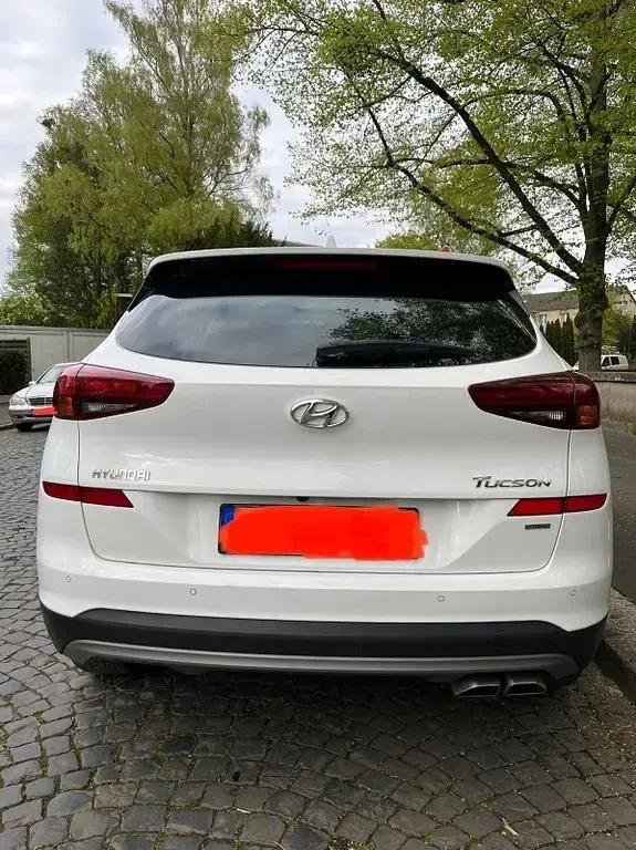 Gebraucht Hyundai Tucson Premium 177 PS (130 kW) 2019 Weiß SUV