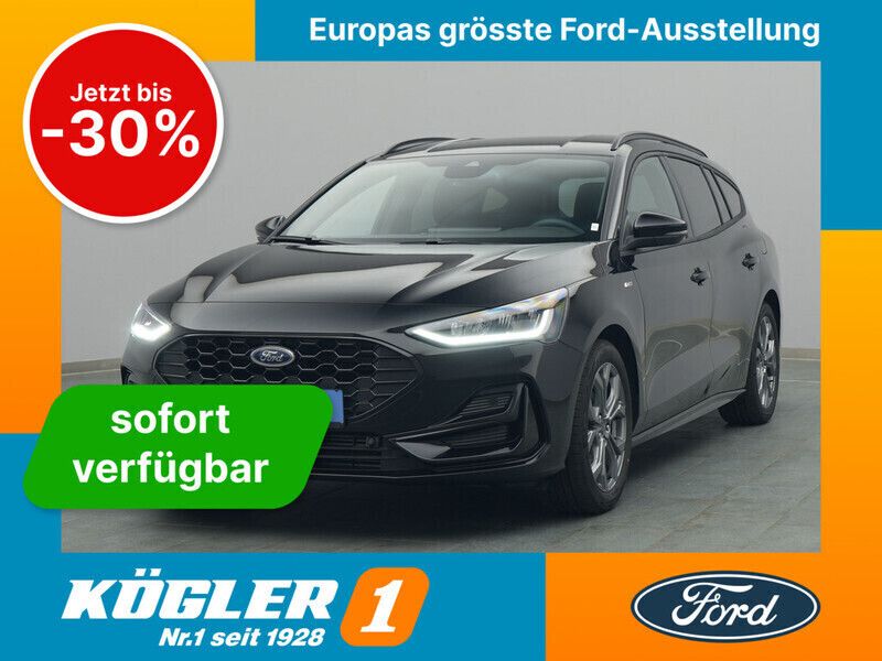Schwarz / agate black Neu 2025 Ford Focus ST-Line X Kombi | 32.970 € (Teuer) - Bild 1/4