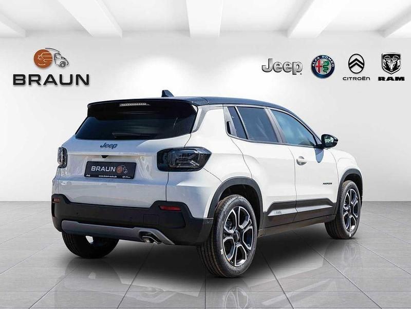 Neu Jeep Avenger Summit 110 PS (80 kW) 2025 Snow white /dach volcano black SUV