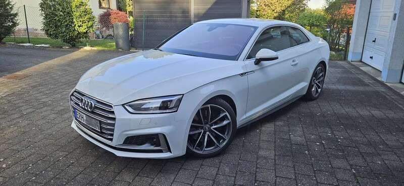 Weiß Gebraucht 2018 Audi S5 Coupé | 37.690 € (Fairer Preis) - Bild 1/4