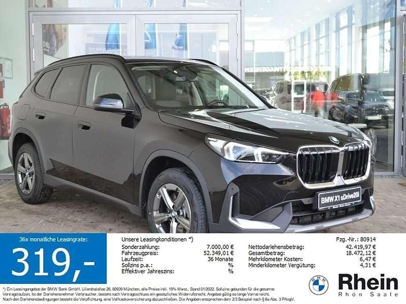 Neu BMW X1 156 PS (114 kW) 2026 Schwarz uni SUV