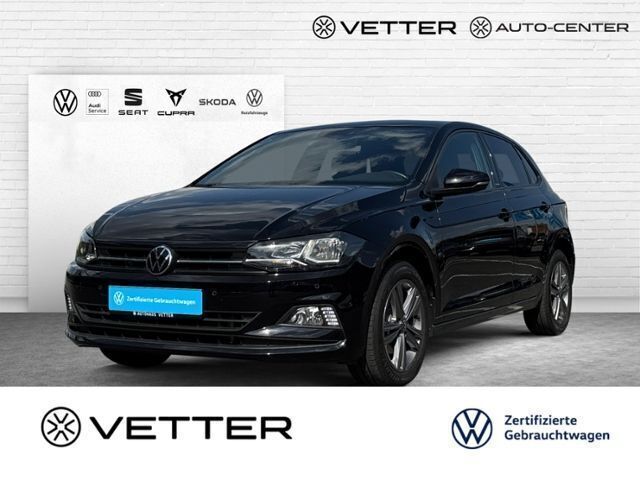 Schwarz Gebraucht 2021 VW Polo United Limousine | 16.449 € (Fairer Preis) - Bild 1/3
