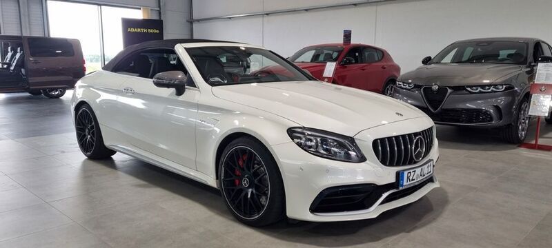 Weiß Gebraucht 2020 Mercedes C63 AMG AMG Cabrio | 75.990 € (Teuer) - Bild 1/4