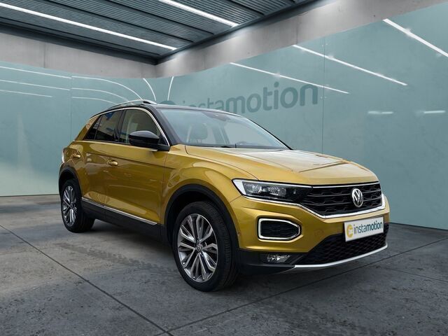 Gelb Gebraucht 2019 VW T-Roc IQ Drive SUV | 24.495 € (Teuer) - Bild 1/2