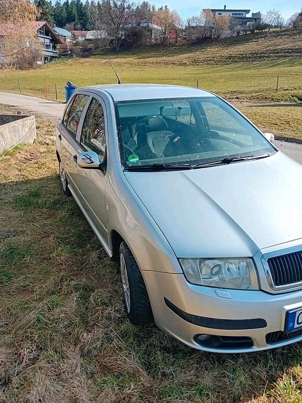 Gebraucht Skoda Fabia 2005 Silber Kleinwagen