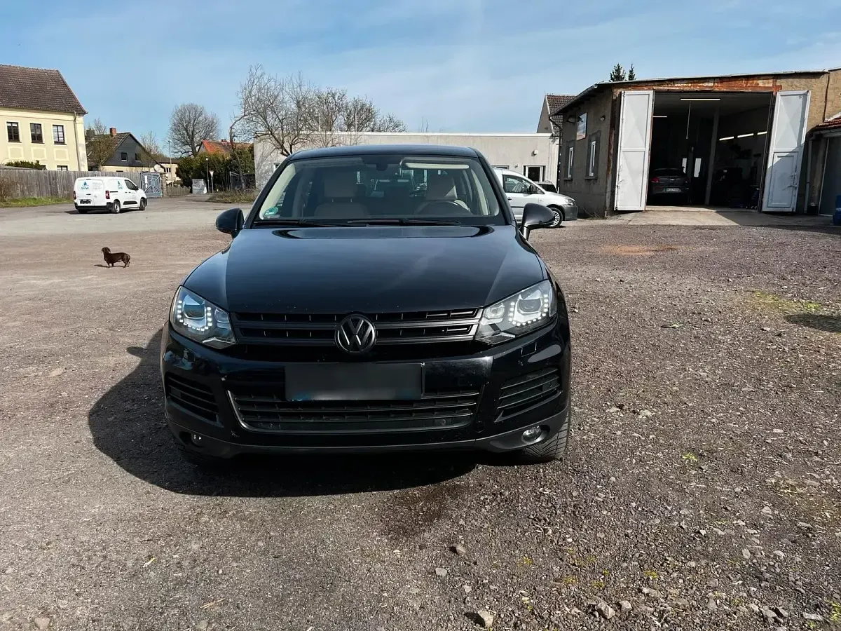 Gebraucht VW Touareg 245 PS (180 kW) 2011 Schwarz SUV