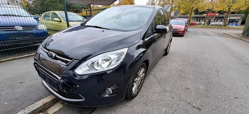 Schwarz Gebraucht 2014 Ford C-MAX Titanium Van / Kleinbus | 2.650 € (Superpreis) - Bild 1/4