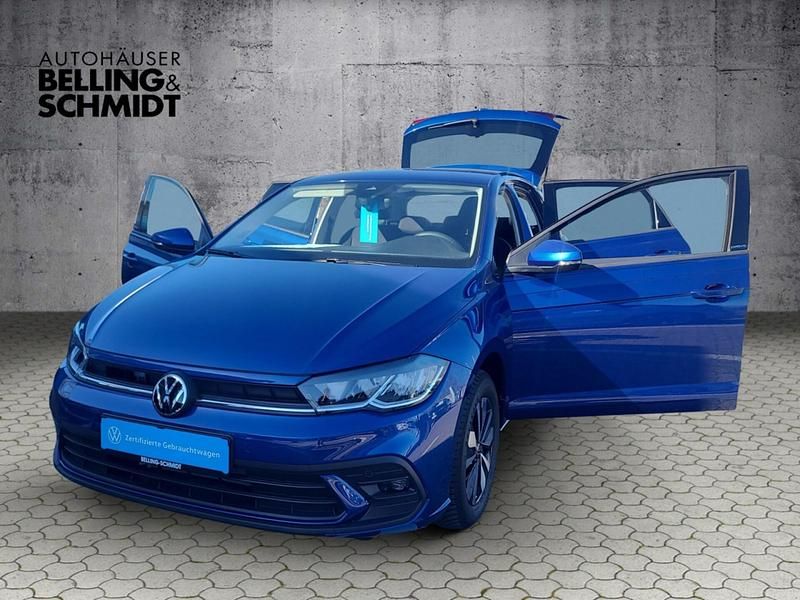 Gebraucht VW Polo Move 95 PS (69 kW) 2024 Blau Limousine