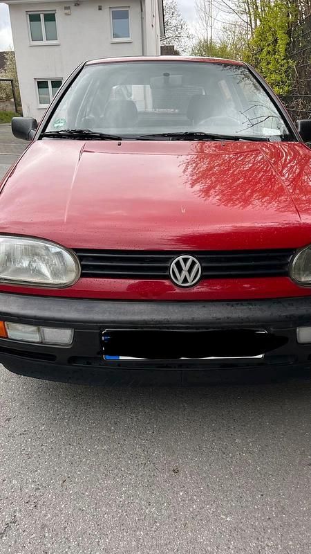 Gebraucht VW Golf III 60 PS (44 kW) 1995 Rot Kleinwagen