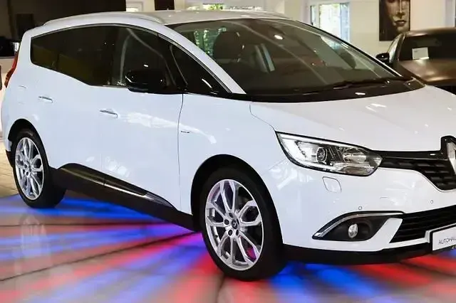 Gebraucht Renault Grand Scénic IV LIMITED 120 PS (88 kW) 2019 Weiß Van / Kleinbus