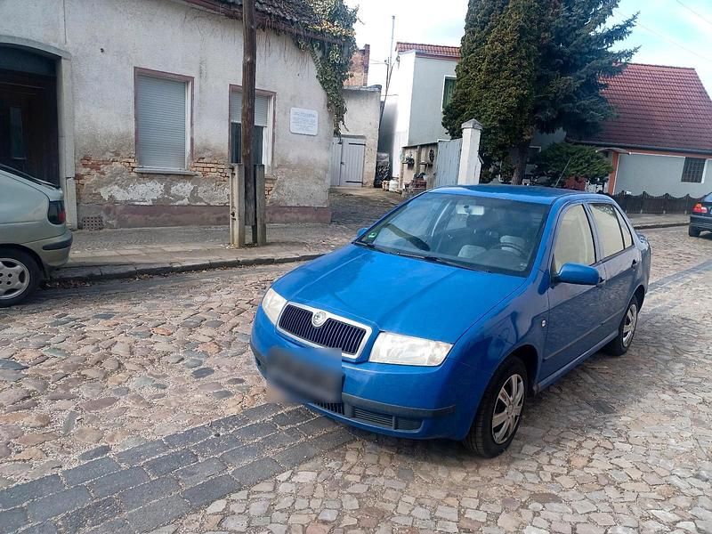 Gebraucht Skoda Fabia 75 PS (55 kW) 2004 Blau Limousine