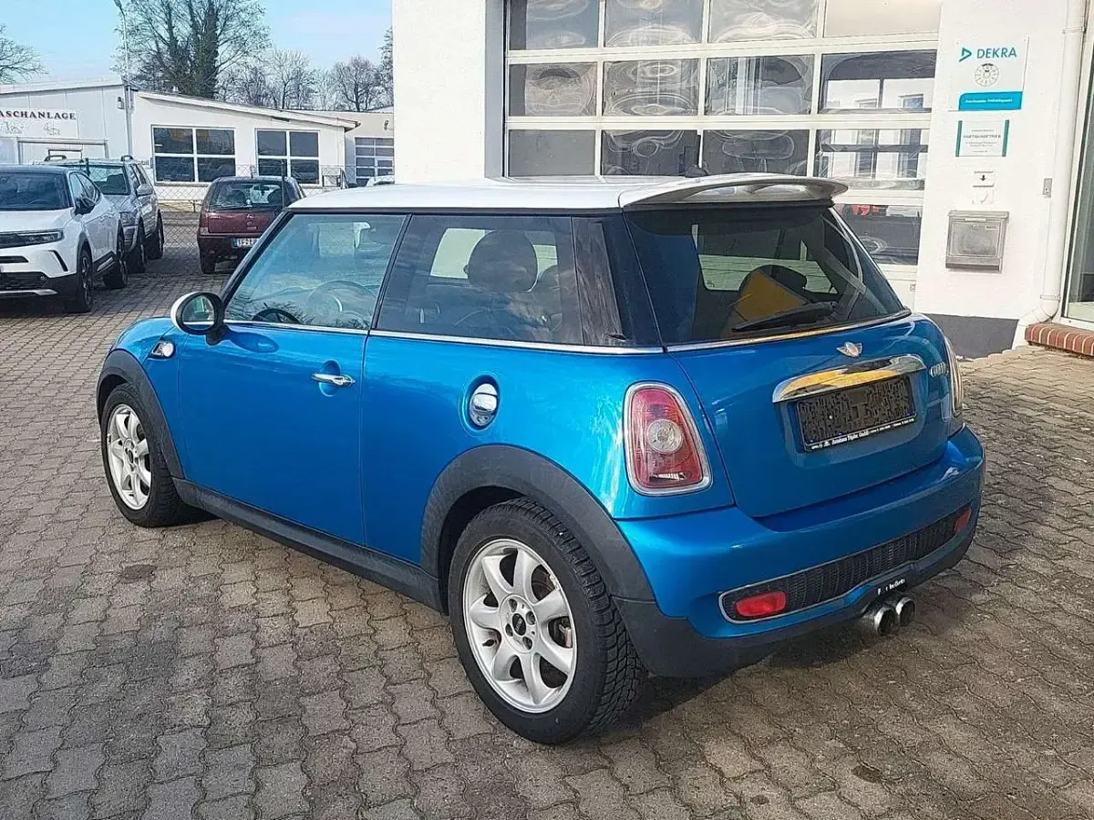Gebraucht Mini Cooper S Coupé Sport 174 PS (127 kW) 2008 Laser blue metallic Coupé