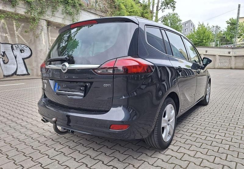 Gebraucht Opel Zafira Tourer 170 PS (125 kW) 2016 Schwarz Van / Kleinbus