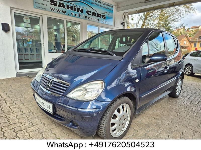 Gebraucht Mercedes A170 Elegance 95 PS (69 kW) 2002 Blau Van / Kleinbus