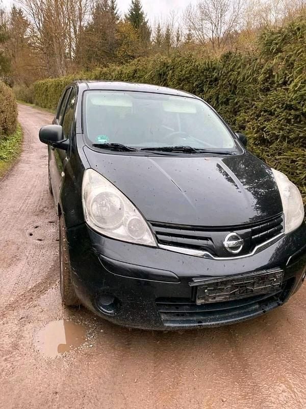 Gebraucht Nissan Note 88 PS (64 kW) 2009 Schwarz Kleinwagen