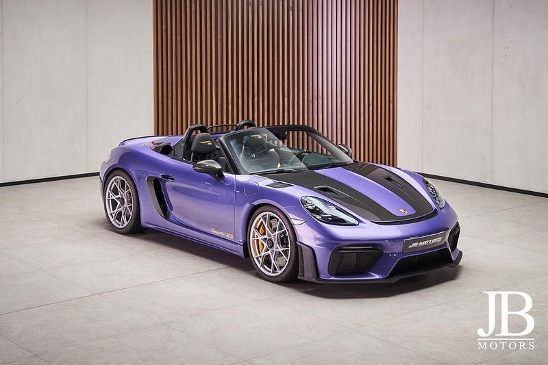 Violett Gebraucht 2024 Porsche Boxster Spyder Cabrio | 172.850 € (Teuer) - Bild 1/4