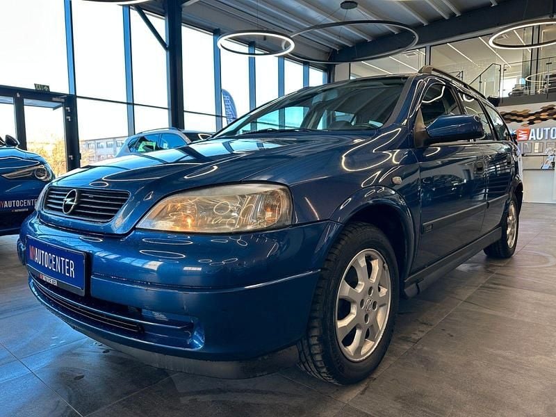 Gebraucht Opel Astra Comfort 101 PS (74 kW) 2002 Blau Kombi