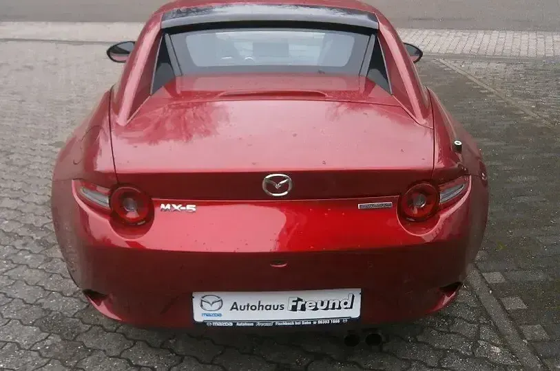 Gebraucht Mazda MX5 Exclusive-Line 132 PS (97 kW) 2025 Soul red crystal m Cabrio