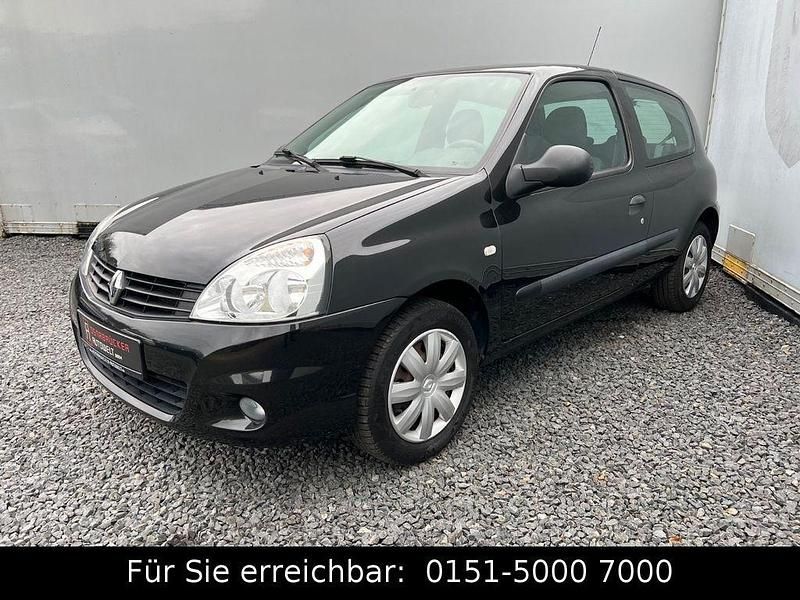 Schwarz Gebraucht 2009 Renault Clio II Campus Kleinwagen | 3.999 € (Etwas zu teuer) - Bild 1/3