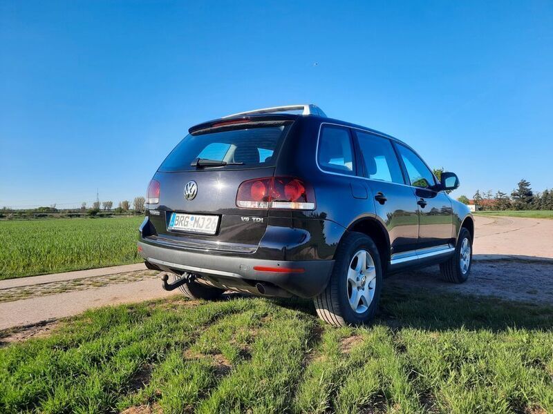 Schwarz Gebraucht 2008 VW Touareg SUV | 7.777 € (Fairer Preis) - Bild 1/4