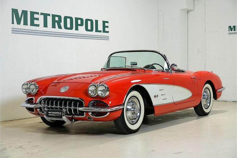 Gebraucht Chevrolet Corvette C1 290 PS (213 kW) 1958 Orange Cabrio