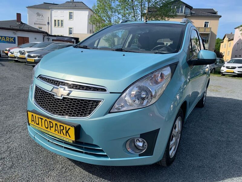 Blau Gebraucht 2012 Chevrolet Spark Kleinwagen | 3.500 € (Fairer Preis) - Bild 1/4