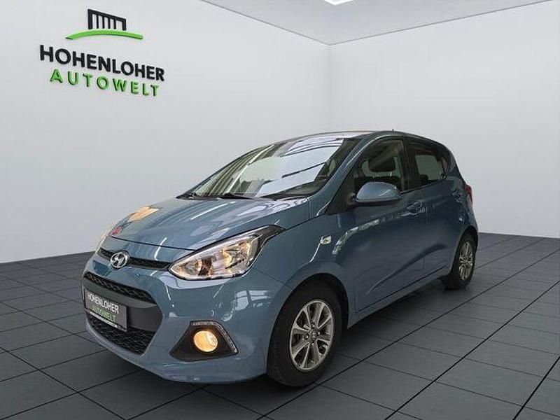 Blau Gebraucht 2015 Hyundai i10 YES! Kleinwagen | 8.970 € (Fairer Preis) - Bild 1/4