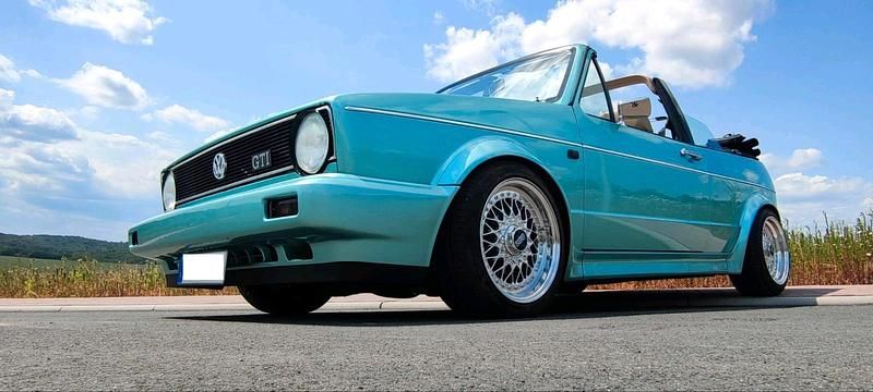 Blau Gebraucht 1994 VW Golf Cabriolet Cabrio | 20.000 € - Bild 1/4