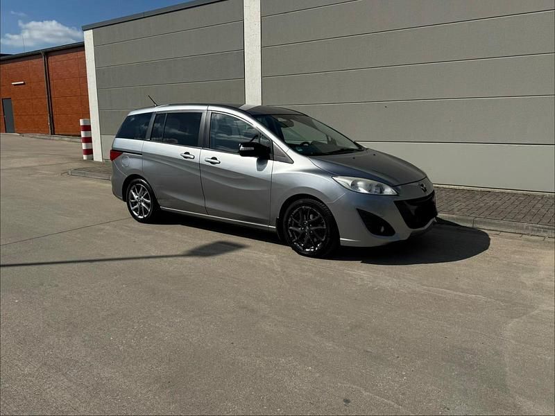 Gebraucht Mazda 5 116 PS (85 kW) 2013 Silber Van / Kleinbus