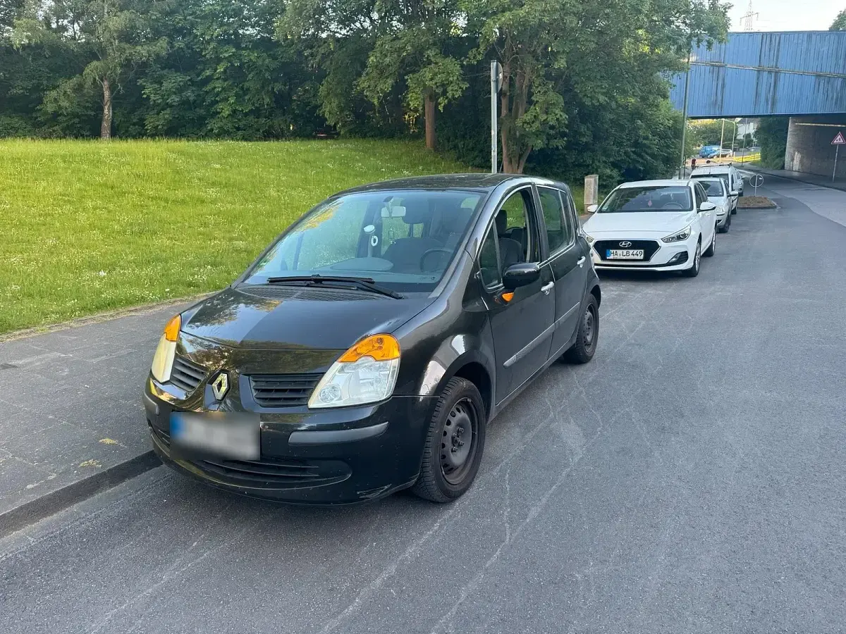 Gebraucht Renault Modus 88 PS (64 kW) 2005 Schwarz Van / Kleinbus