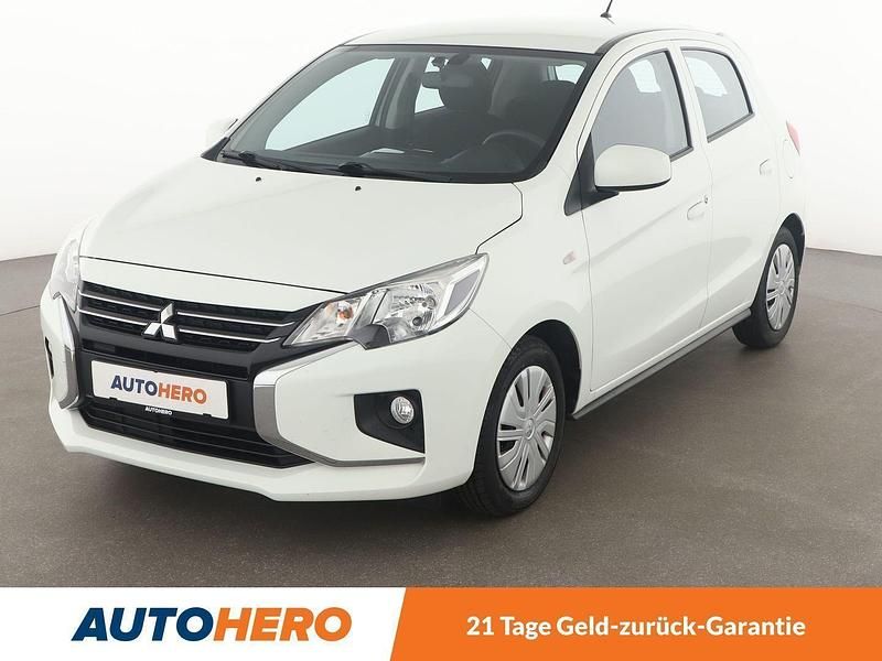 Weiß Gebraucht 2021 Mitsubishi Space Star Kleinwagen | 9.290 € (Fairer Preis) - Bild 1/3
