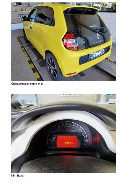 Gebraucht Renault Twingo Expression 71 PS (52 kW) 2015 Gelb Kleinwagen